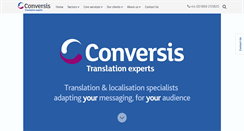 Desktop Screenshot of conversis.com
